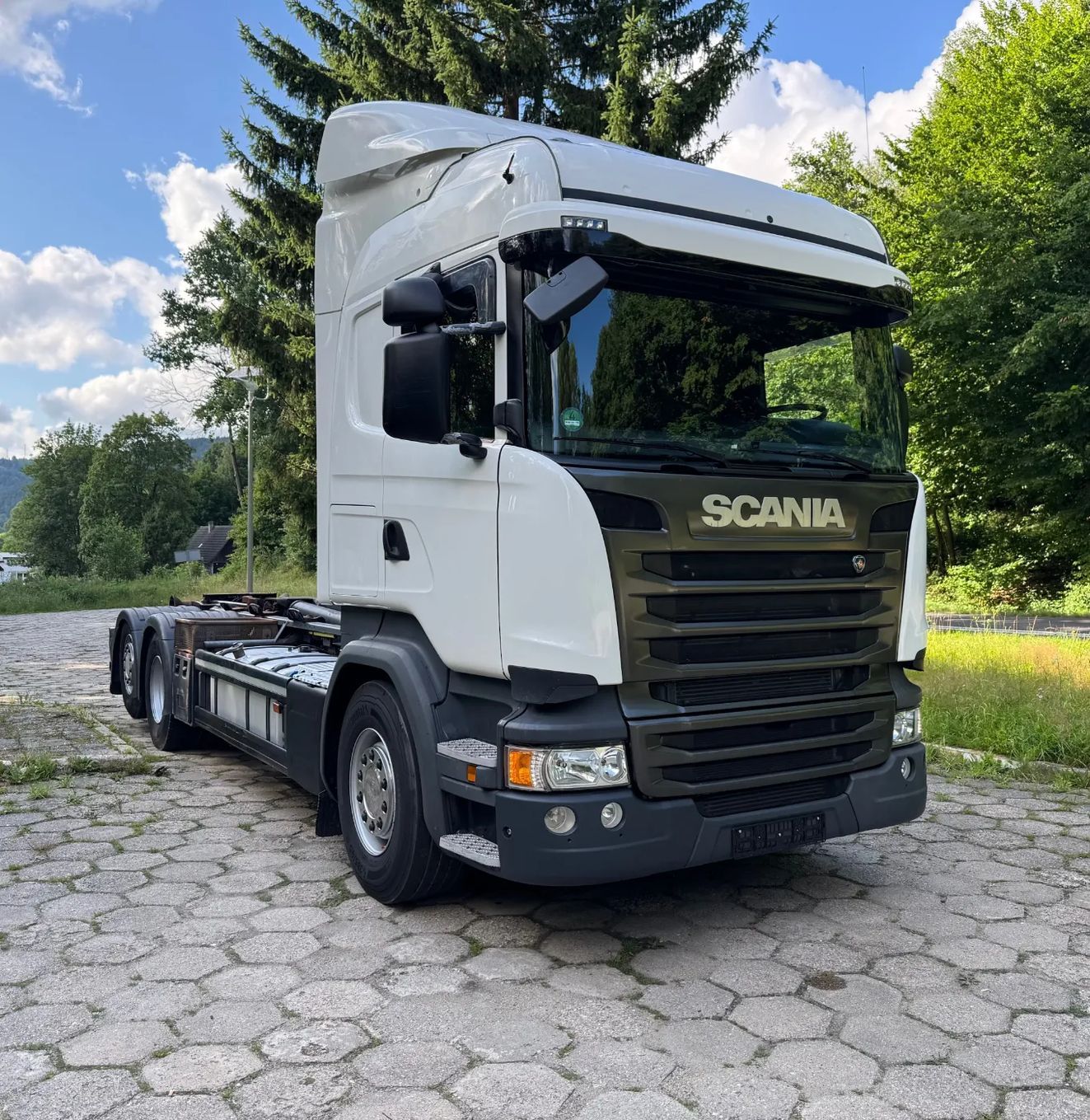 Scania R 410/Euro 6/bez Egr/  hakowiec Hiab/sprowadzony/tylko 558 tys km