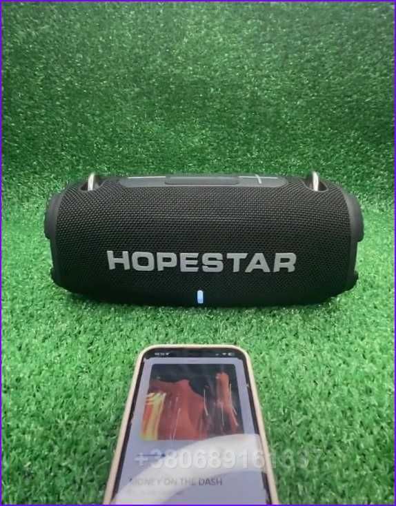 Bluetooth колонка портативна потужній звук вологозахист hopestar H50