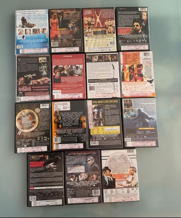 Coleção de DVDs originais