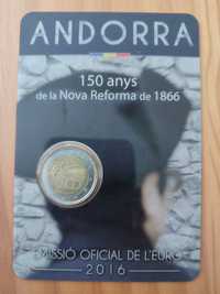 Moeda 2 € Andorra 2016