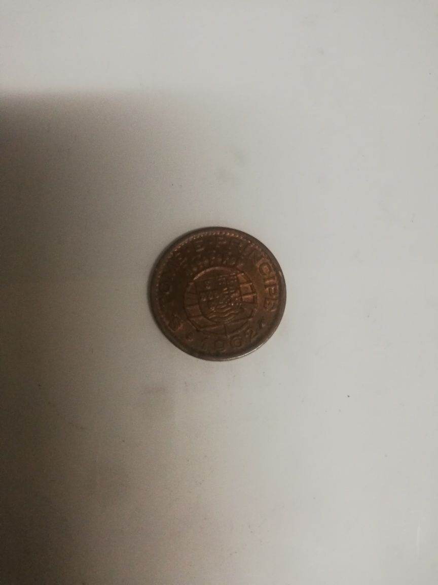 Moeda 20 Centavos S. T. P.