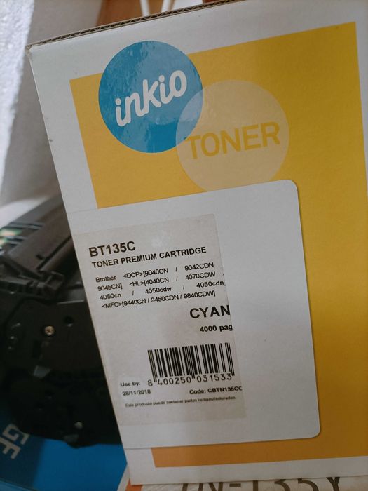 Toners HP, Brother e Samsung