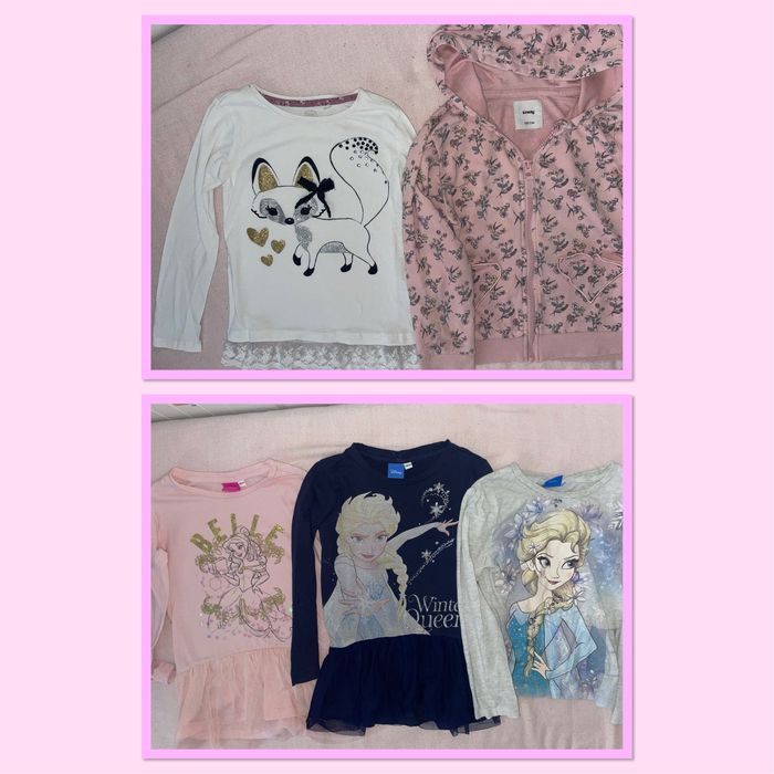 Ubrania dziewczęce 116 paka