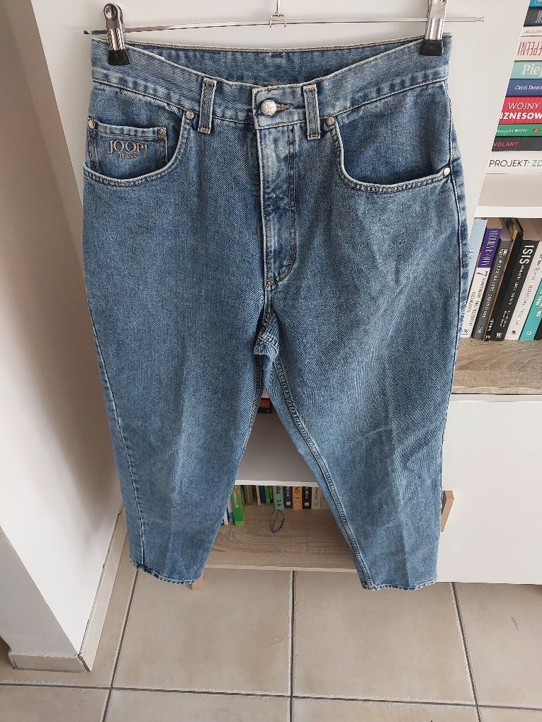 Jeansy z wysokim stanem JOOP! Jeans Mom Fit Jeans Premium Denim L/XL