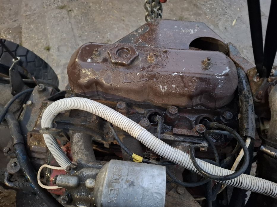 Wózek widłowy ciągnik fiat utb 3cyl diesel gaz lpg parownik
