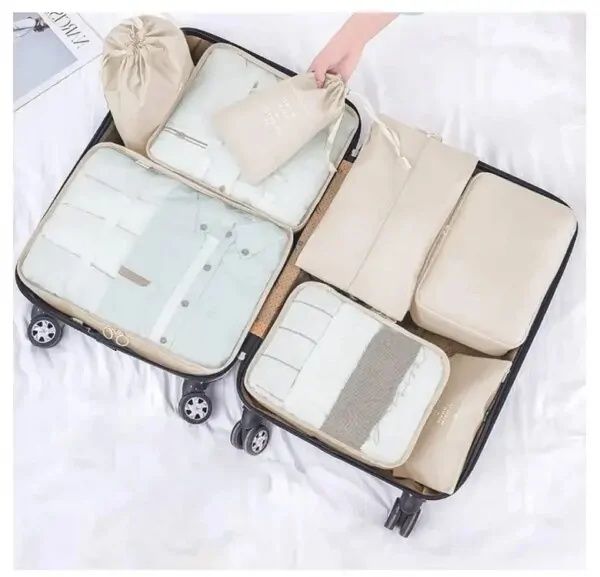 Сумка дорожня, органайзер для речей 8 предметів в 1