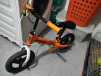 Bicicleta sem pedais criança 10 polegadas RUNRIDE 500 B'TWIN Laranja