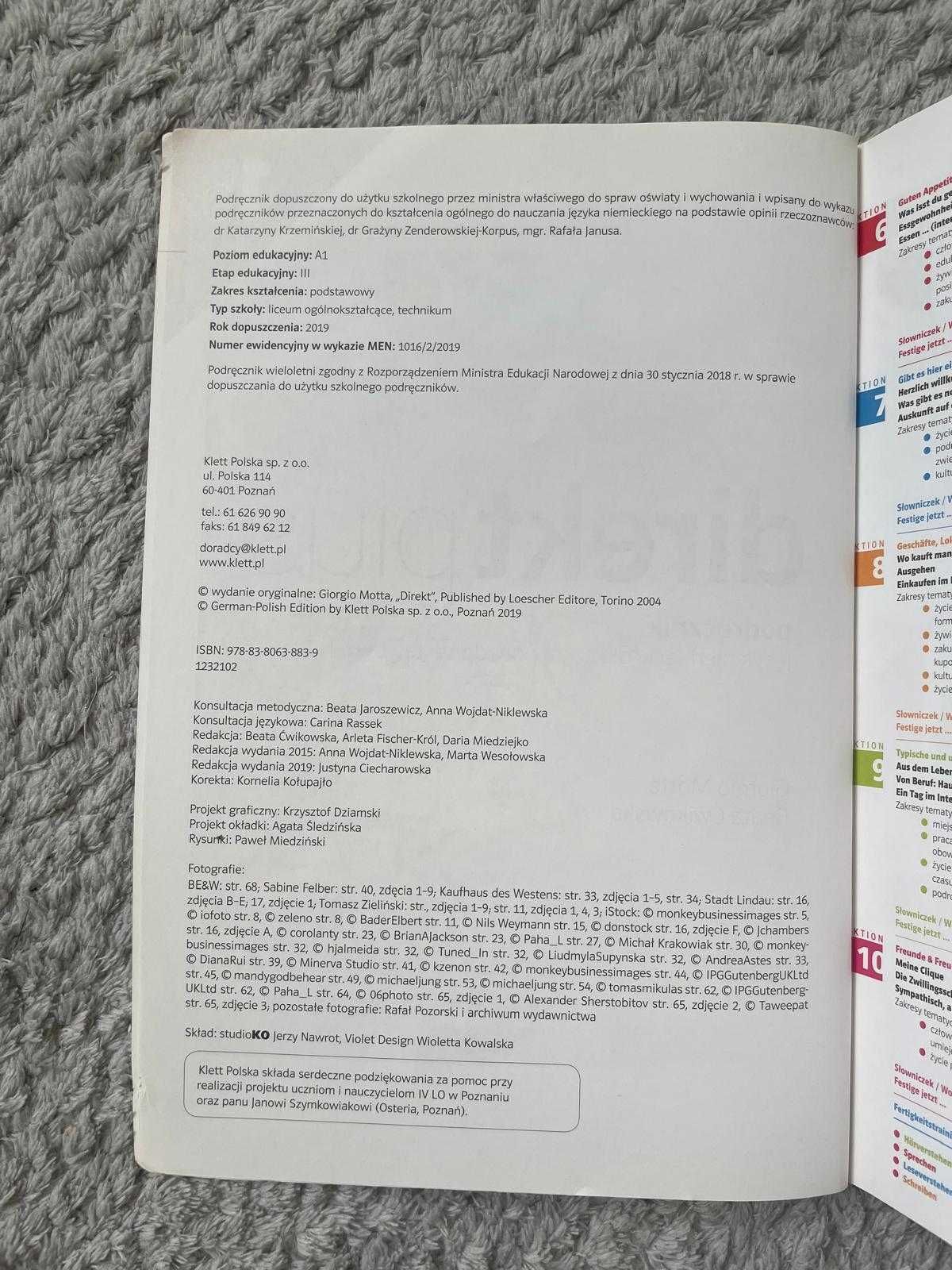 Direct plus 1b język niemiecki