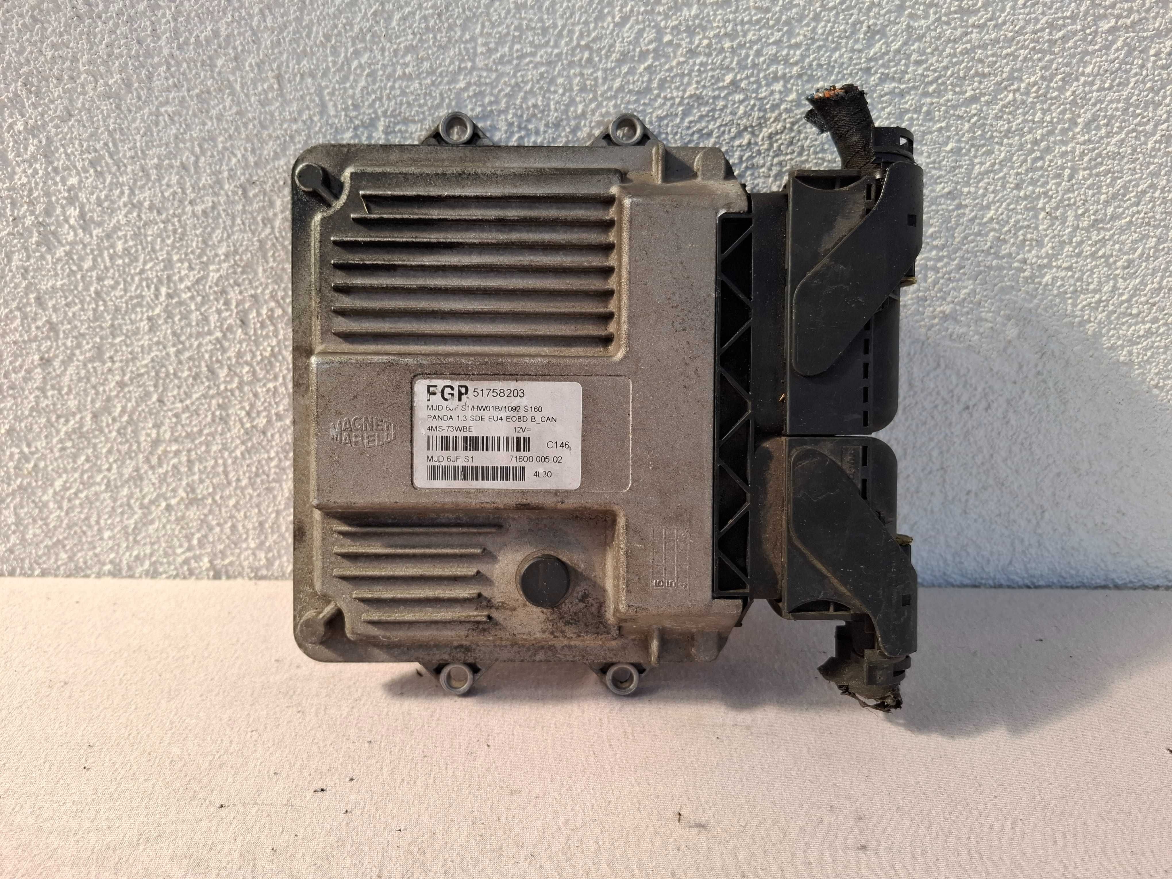 Komputer Sterownik Silnika Fiat Panda II Generacji 1.3 JTD EUROPA