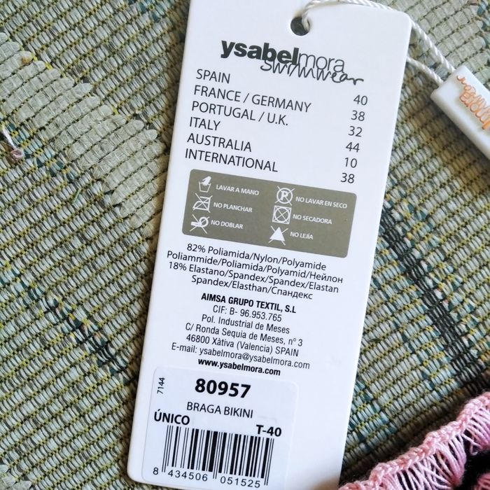 Bikini majtki kąpielowe damskie rozmiar M Ysabel Mora