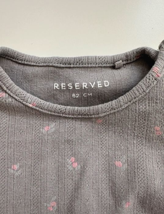 Zestaw Body w kwiatki & spodenki, r.62