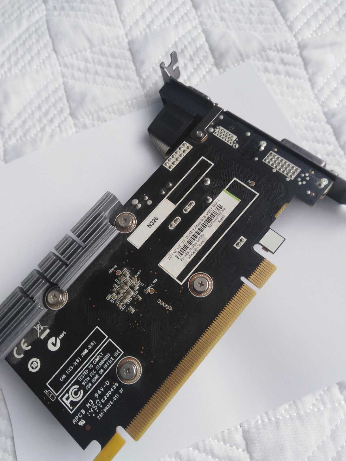 ZOTAC GT 720 2 GB 64 BIT DDR 3.