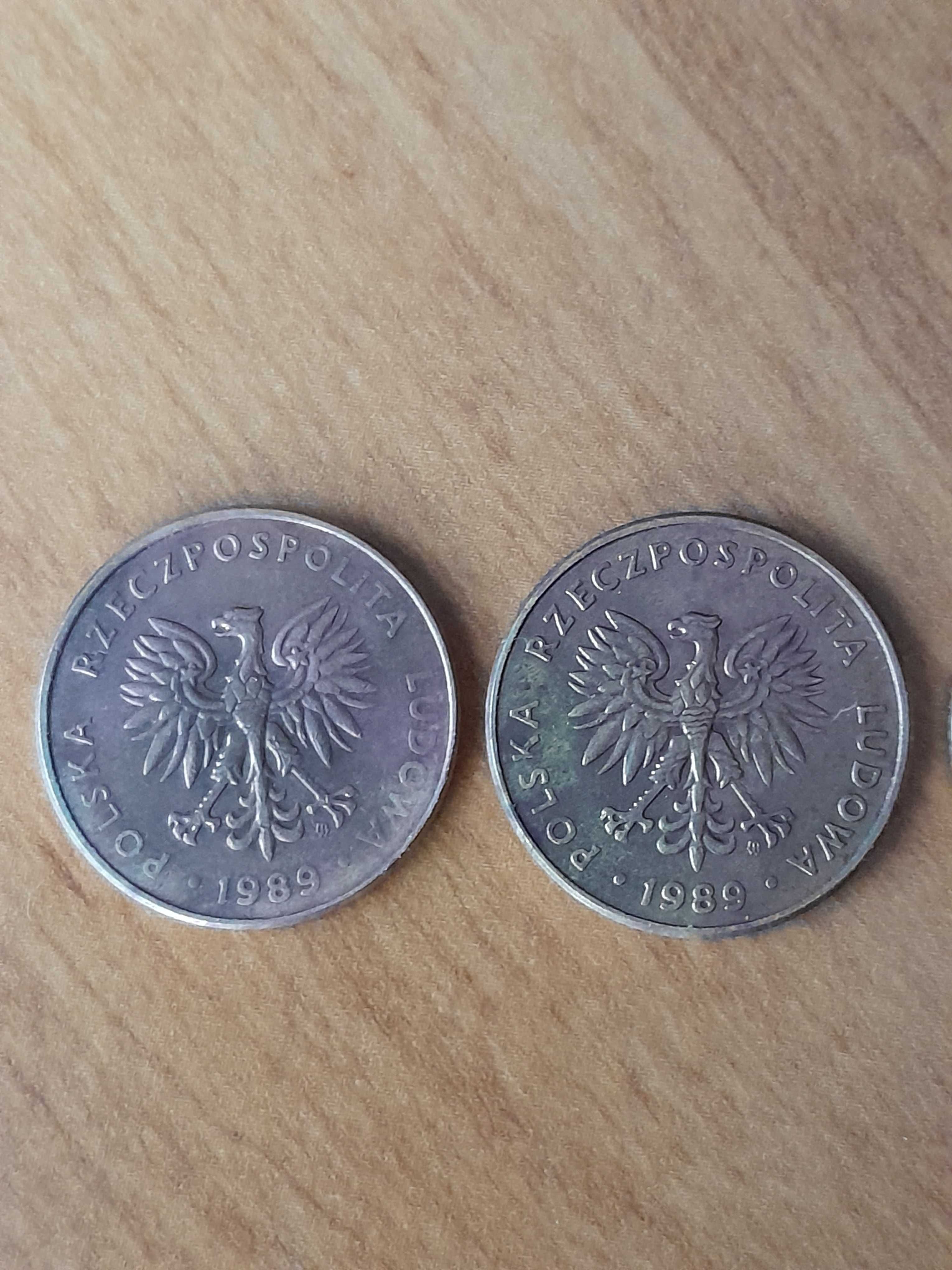 Moneta 10 zł  1989 r. oraz 1990 r.