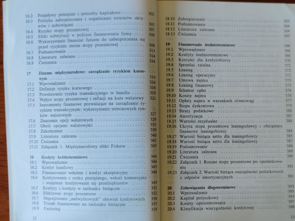 Finanse i firma. W. Davis i J. Pointon