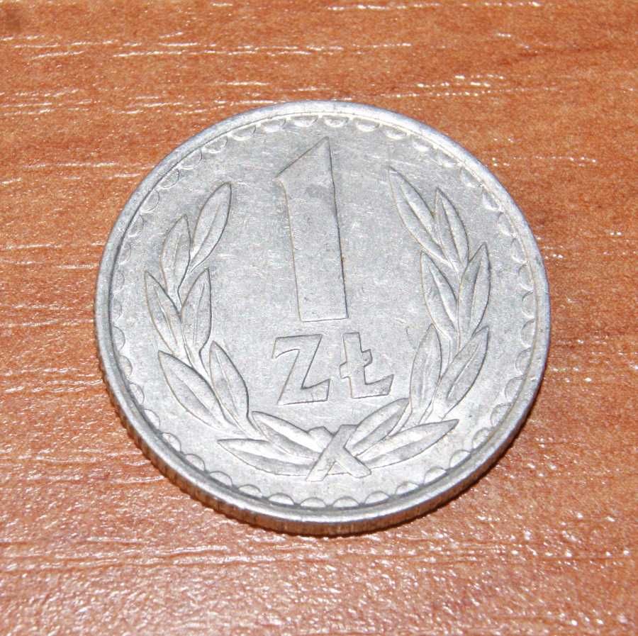 Moneta 1 zł 1986