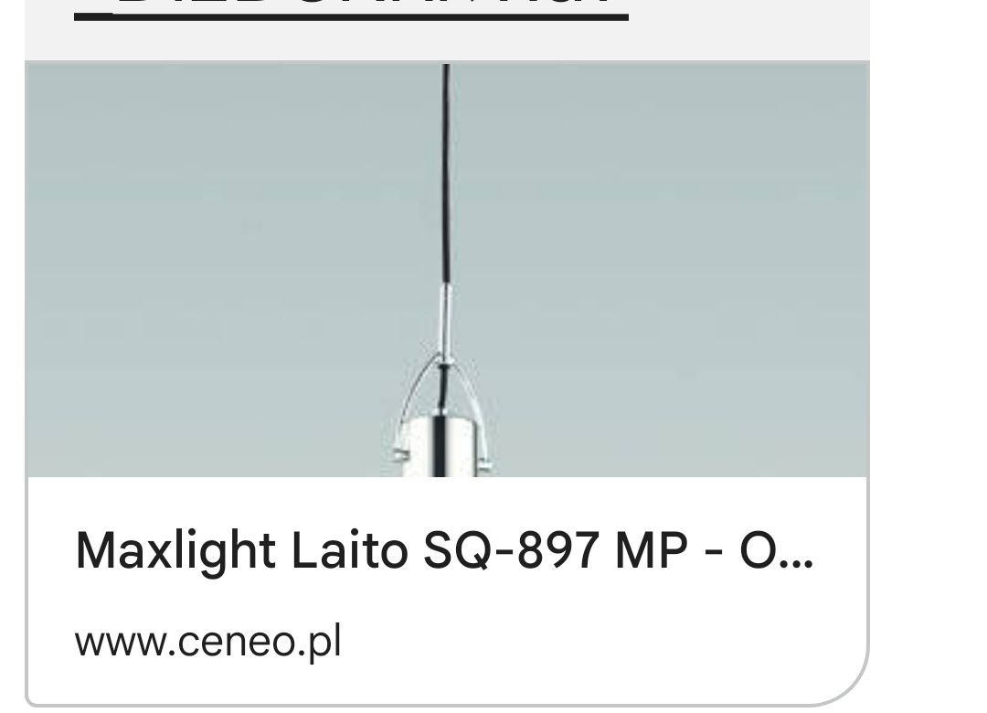 Lampy wiszące plus kinkiet