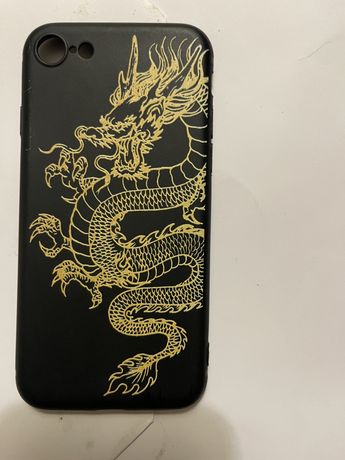 Capa para telemóvel iphone 6/7 dragão