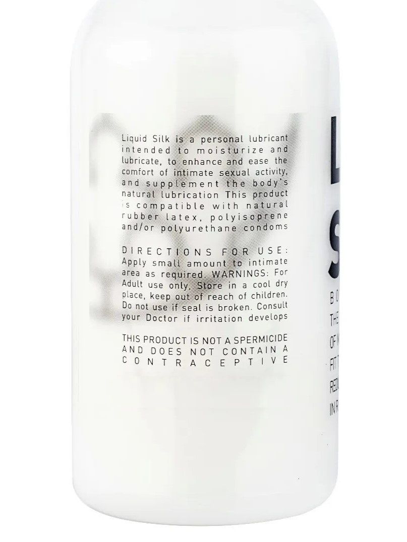 Lubrykant żel intymny Liquid Silk 50ml wodny nie plami 2szt buteleczka