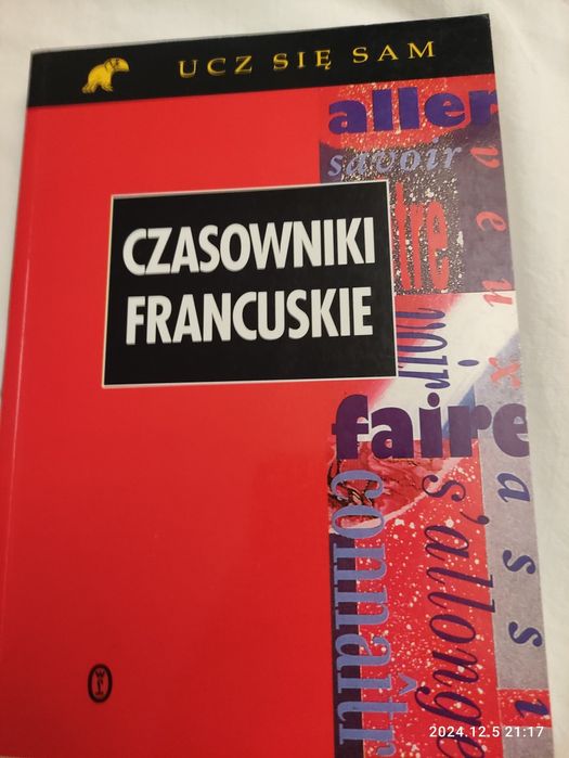 Czasowniki francuskie, książka nowa