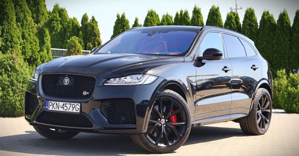 Jaguar F-Pace (Nr.072) 5.0 SVR 551 KM F_VAT_23% (Netto: 249 900 zł) Gwarancja!!