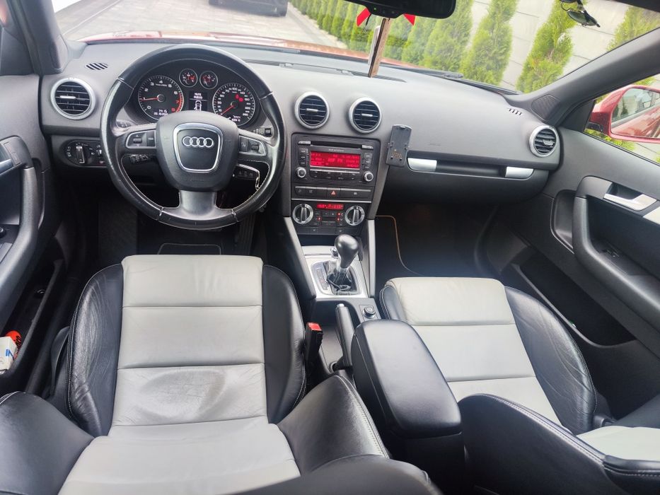 Audi A3 8P lift 2xS-Line , 1.6 MPI 102 konie, Automat, Niski przebieg