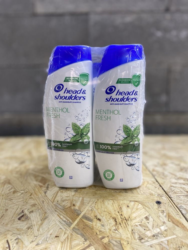 Шампунь проти лупи Head & Shoulders Menthol Fresh 400мл (хеденшоодерс)