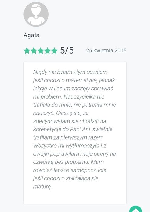 Korepetycje matematyka Łódź matura, egzamin, sprawdziany, poprawka