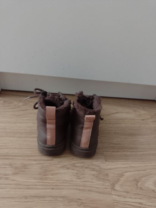 Trapery kozaki ocieplane