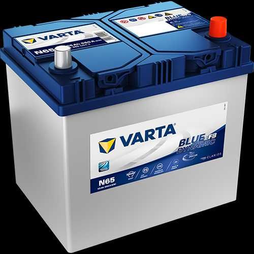 Akumulator VARTA Blue Dynamic EFB N65 12V 65Ah 650A