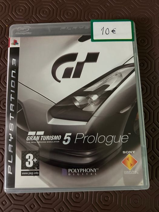 PS3 jogo Gran Turismo 5 Prologue PEGI 3+ como novo
