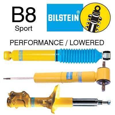 Amortecedores Bilstein B4, Bilstein B6, Bilstein B8