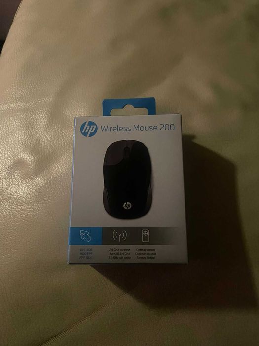 Rato HP HP 200 (Wireless - Regular - 1300 dpi - Preto)