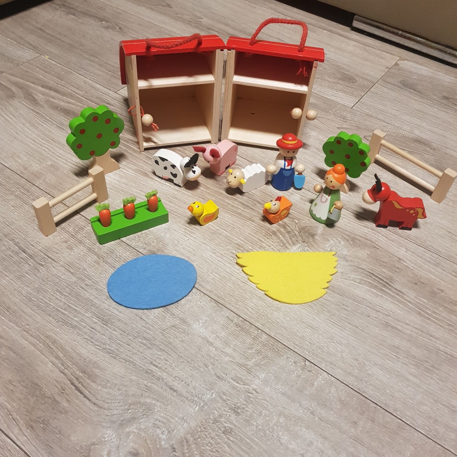 Domek dla lalek Bigjigs Toys Farma