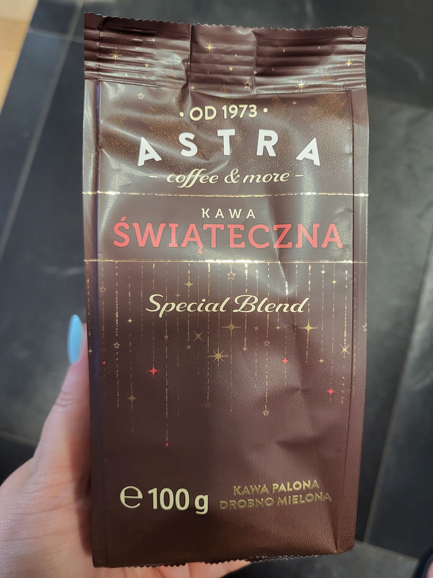 Kawa sypana astra świąteczna 100g