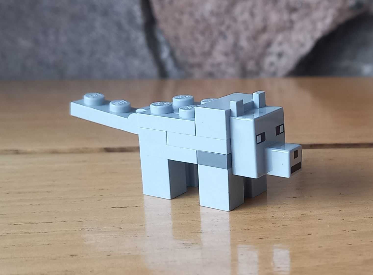 Lego Minecraft - Minifigurka minewolf05 - Wilk