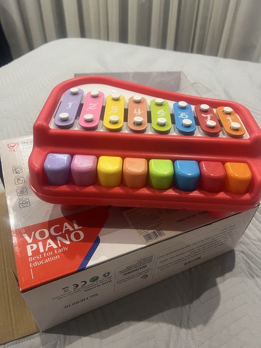 Кселофон дитяча іграшка + піаніно + палички