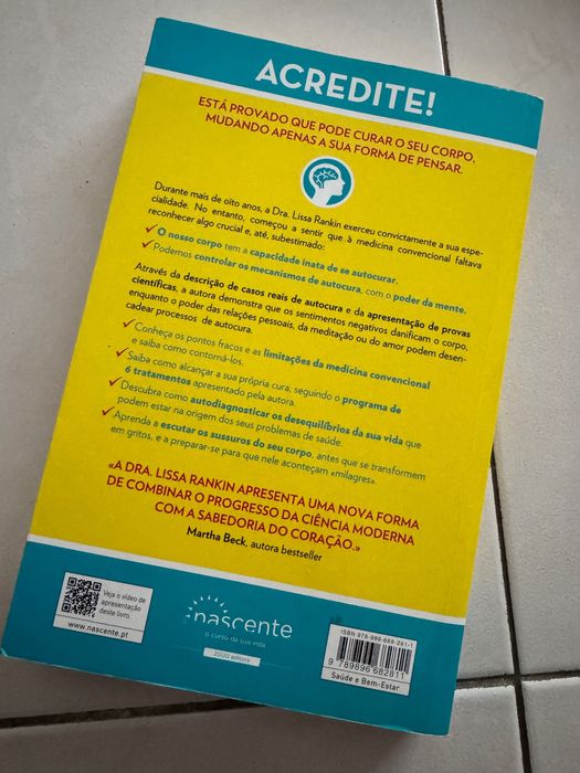 Livro A Cura pela Mente