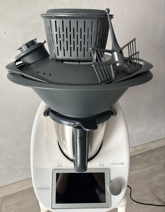 Thermomix TM6 biały stan bardzo dobry varoma koszyczek kopystka motyl
