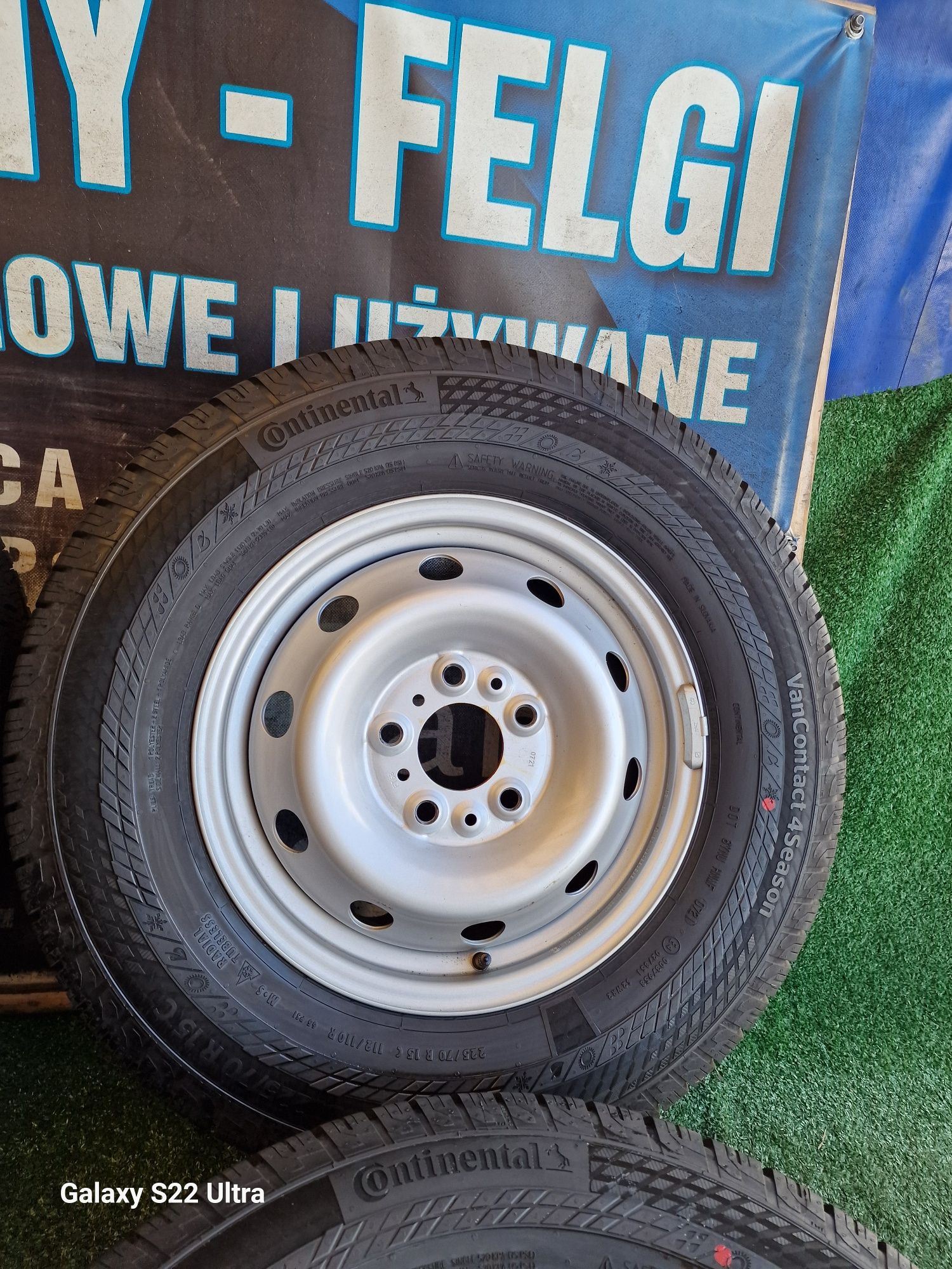 Koła Całoroczne 15 5×118 Fiat Ducato Peugeot Boxer Citroen Jumper Nowe