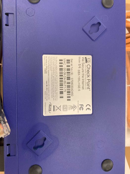 Міжмережевий екран Check Point SBX-166LHGE-5