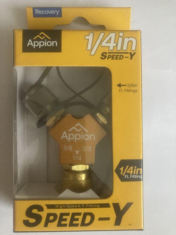 Appion трійник 3/8 на 1/4 холодильний інструмент
