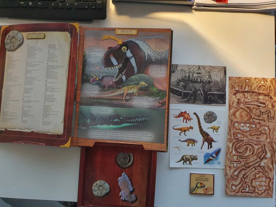 Livro Caçadores de Dinossáurios