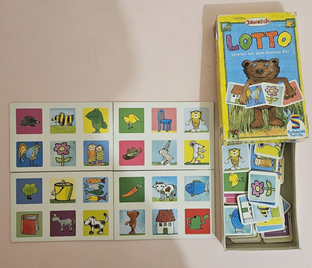 Игра Лото, Гра лото профессии, первое лото