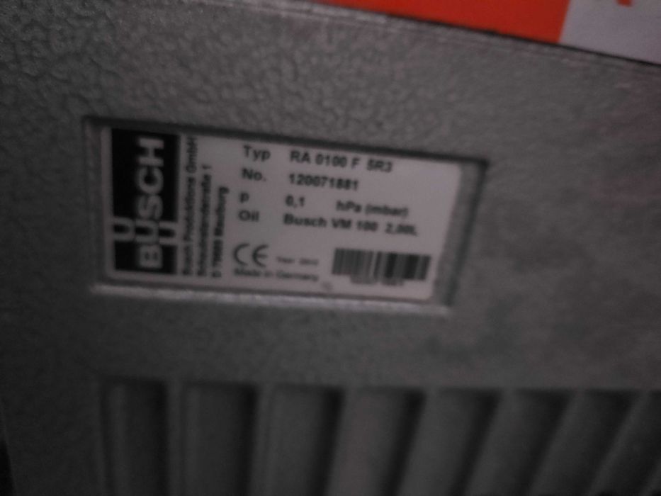 Pakowarka próżniowa Intervac z gazowaniem. Pompa Busch