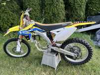 Suzuki rmz 450 rama swap cross pod swapa loncin x motos duza rama mx