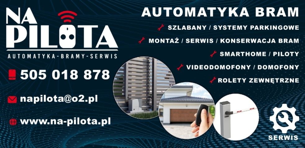 Piloty do Bram , Szlabanów- Dorabianie Pilotów-Pilot w Światła