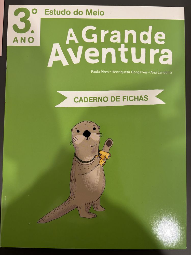 Livros de fichas A Grande Aventura 3 Ano