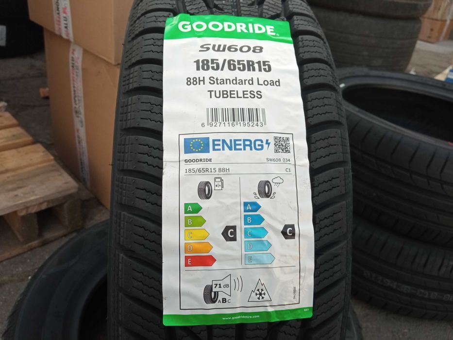 185/65R15 Goodride 88H Zima Nowe 1szt Para Komplet Montaż Gratis N155