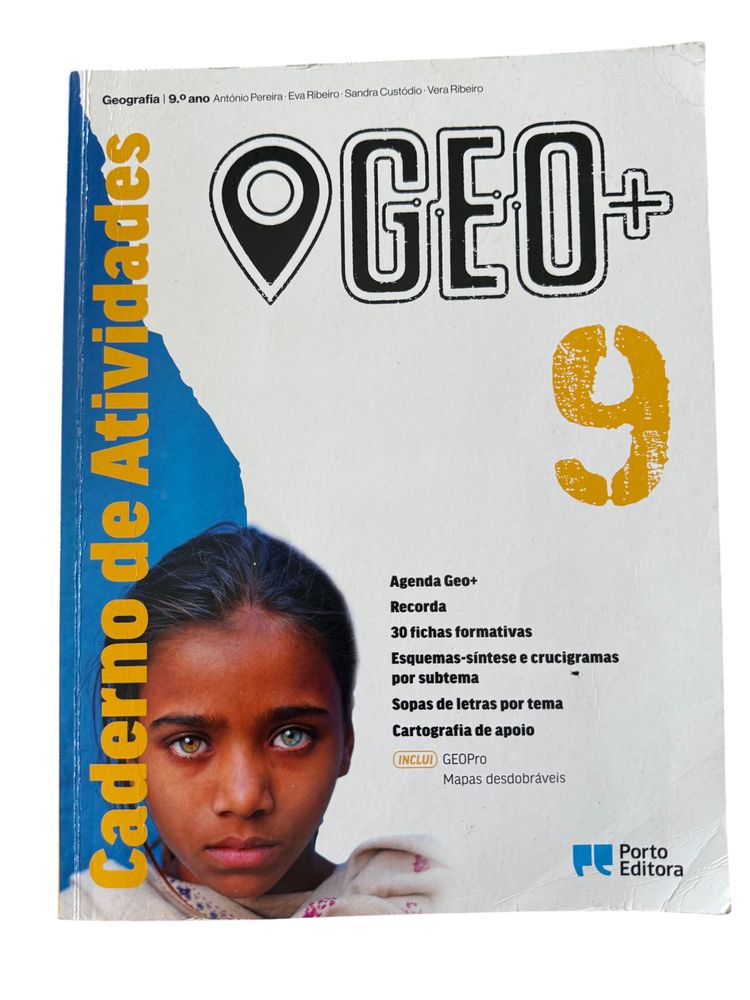 Caderno de Atividades - Geo+ - Geografia - 9.º Ano