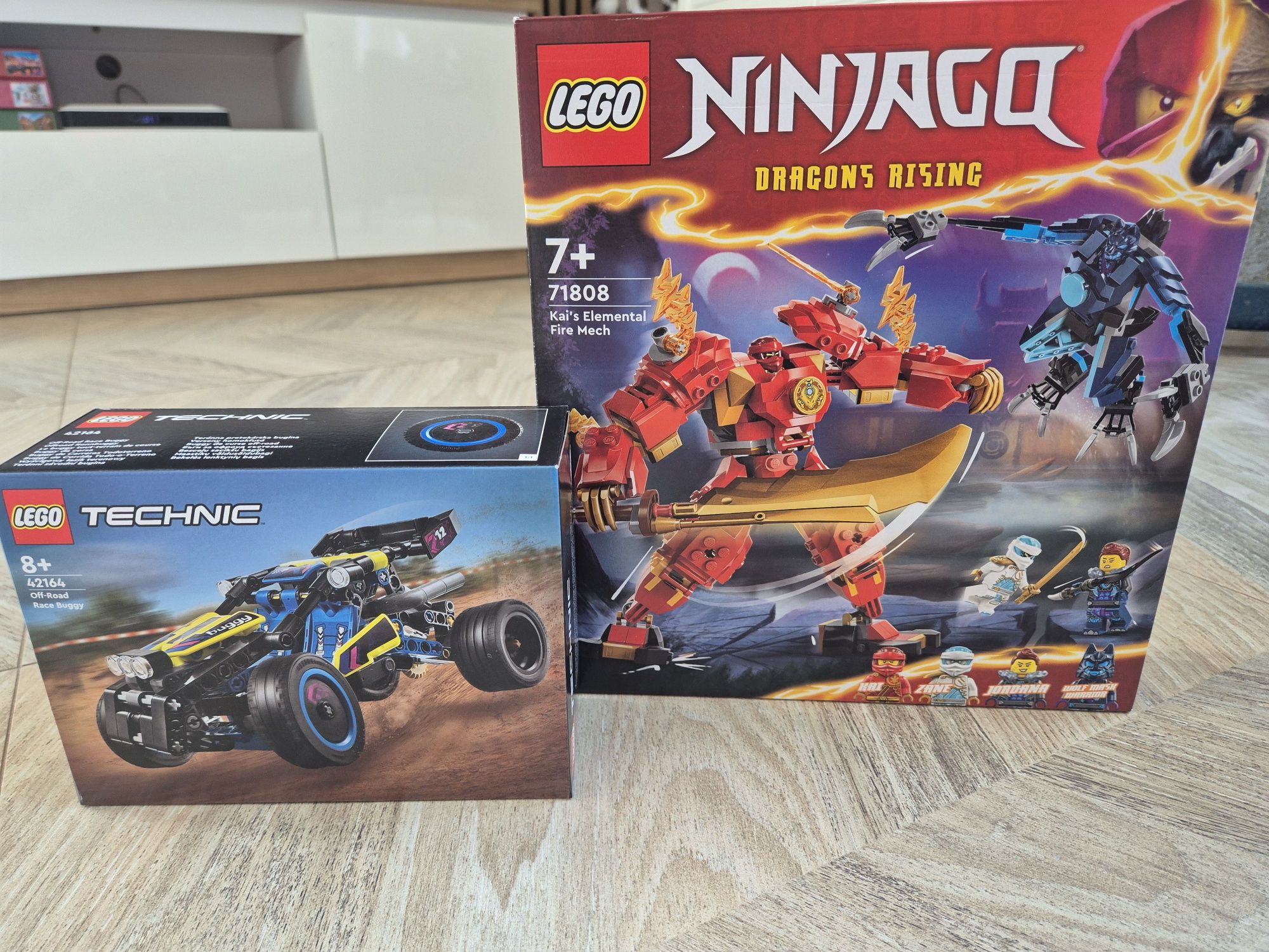 Zestaw lego ninjago 71808 technic 42164 nowe